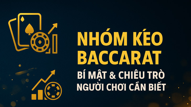 Nhóm Kéo Baccarat - Bí Mật & Chiêu Trò Người Chơi Cần Biết